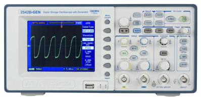 BK Precision 2542B-GEN Digital Storage Oscilloscope w/Function Generator